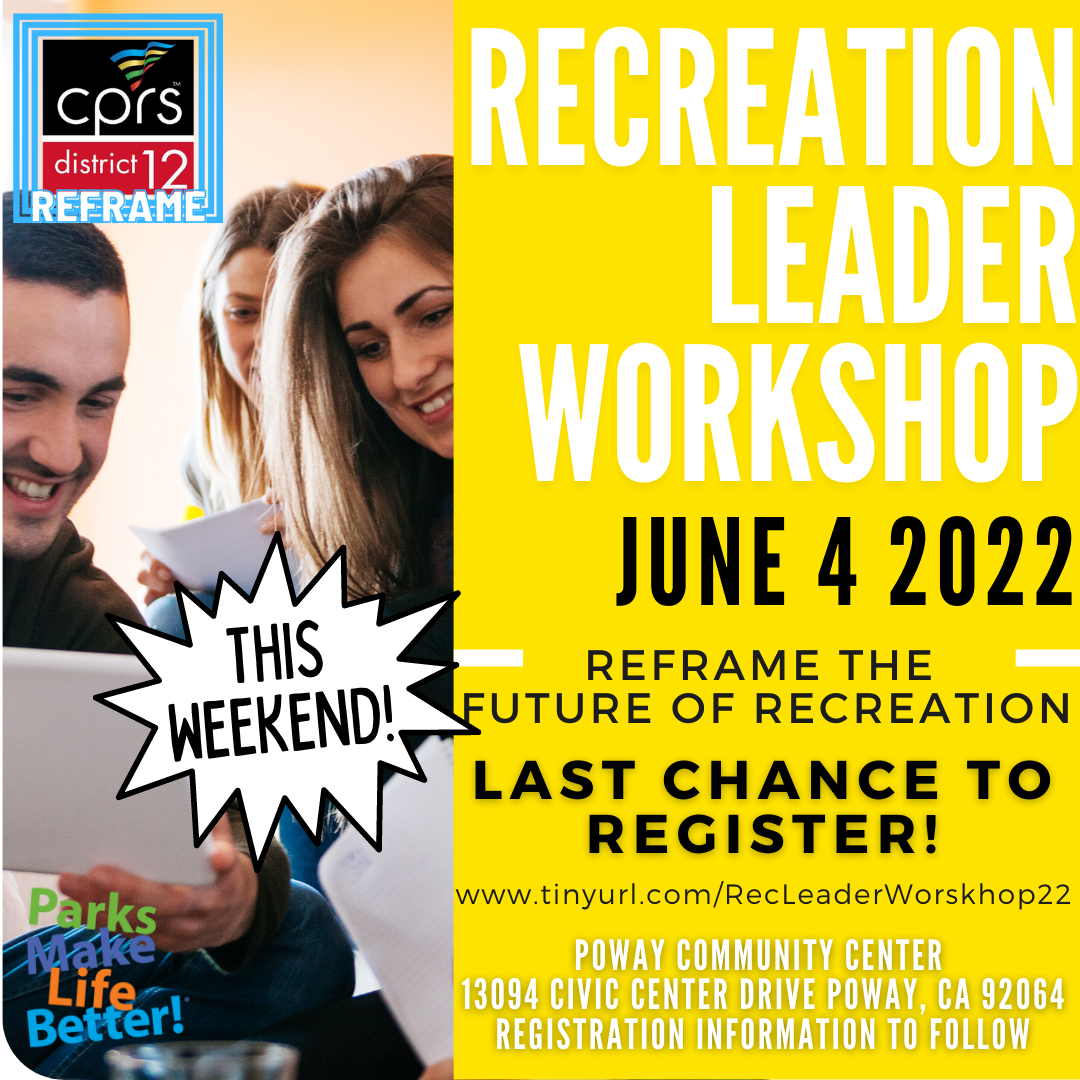 Workshop this weekend